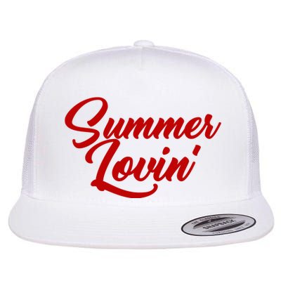 Summer Lovin Cute Flat Bill Trucker Hat