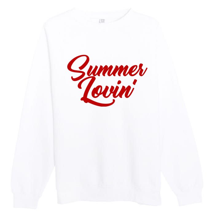 Summer Lovin Cute Premium Crewneck Sweatshirt