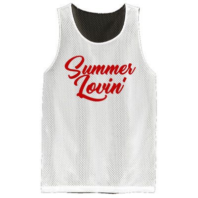 Summer Lovin Cute Mesh Reversible Basketball Jersey Tank