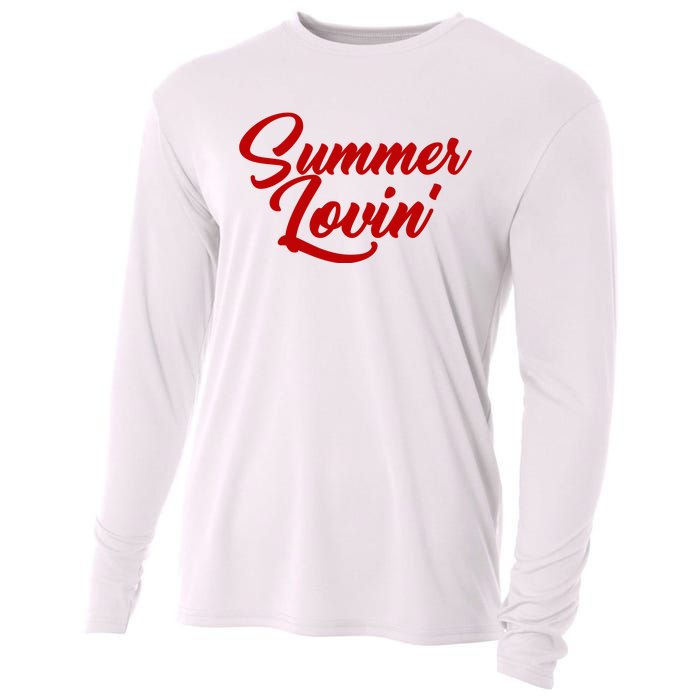 Summer Lovin Cute Cooling Performance Long Sleeve Crew