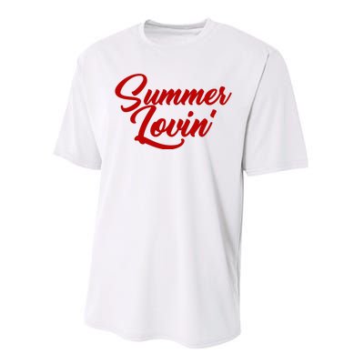 Summer Lovin Cute Performance Sprint T-Shirt