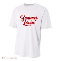 Summer Lovin Cute Youth Performance Sprint T-Shirt