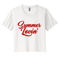Summer Lovin Cute Crop Top
