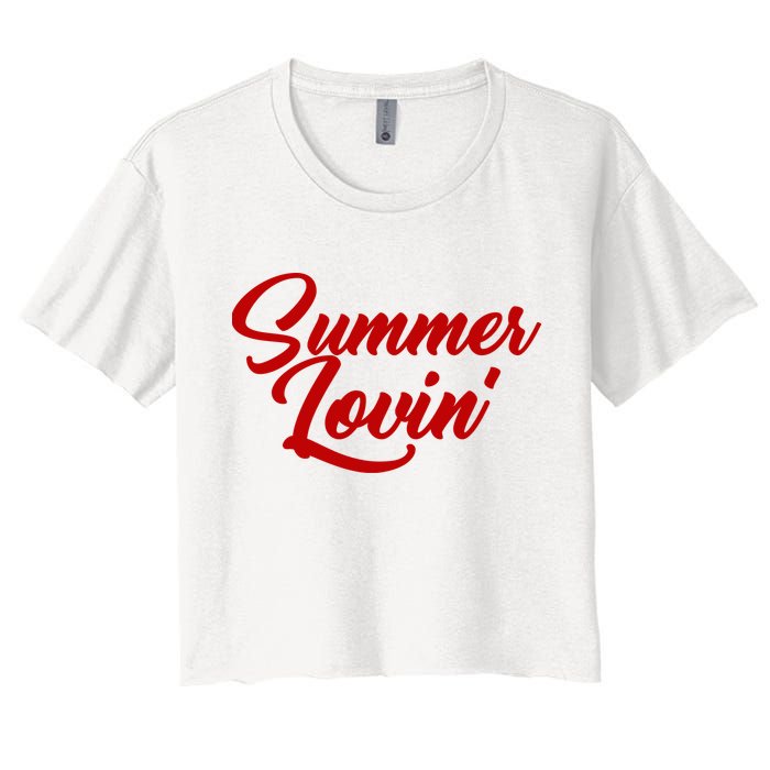 Summer Lovin Cute Crop Top