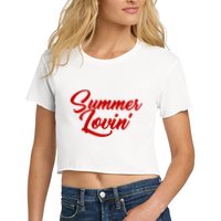 Summer Lovin Cute Crop Top