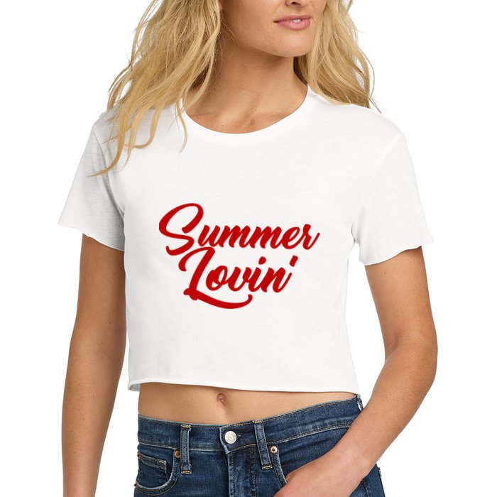 Summer Lovin Cute Crop Top