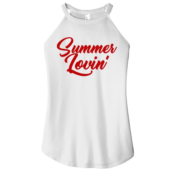 Summer Lovin Cute Women's Perfect Tri Rocker Tank