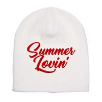 Summer Lovin Cute Short Acrylic Beanie