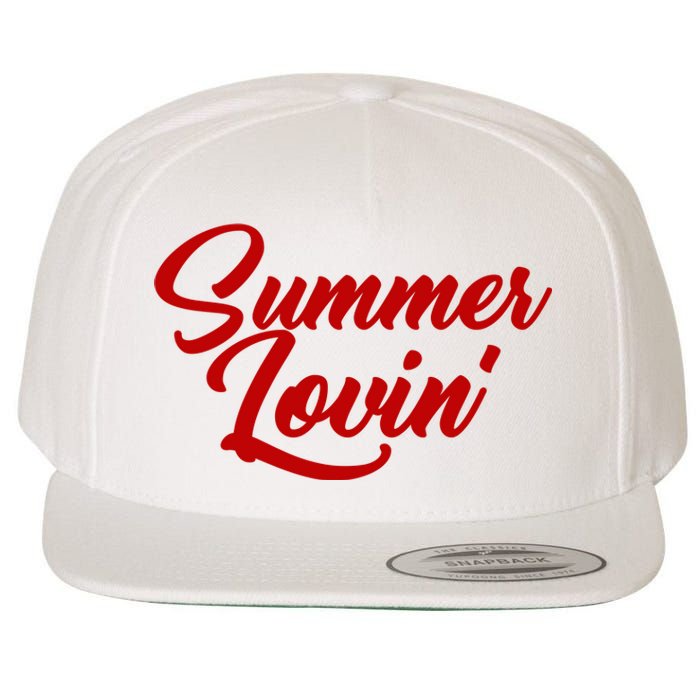 Summer Lovin Cute Wool Snapback Cap