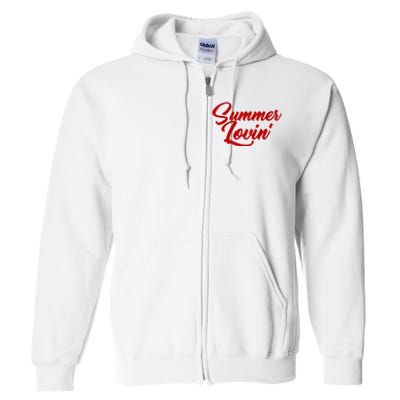 Summer Lovin Cute Full Zip Hoodie