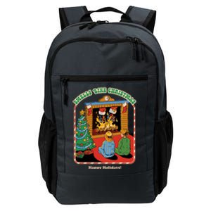 Smells Like Christmas Happy Holidays Daily Commute Backpack