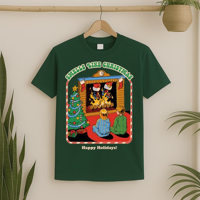 Smells Like Christmas Happy Holidays T-Shirt
