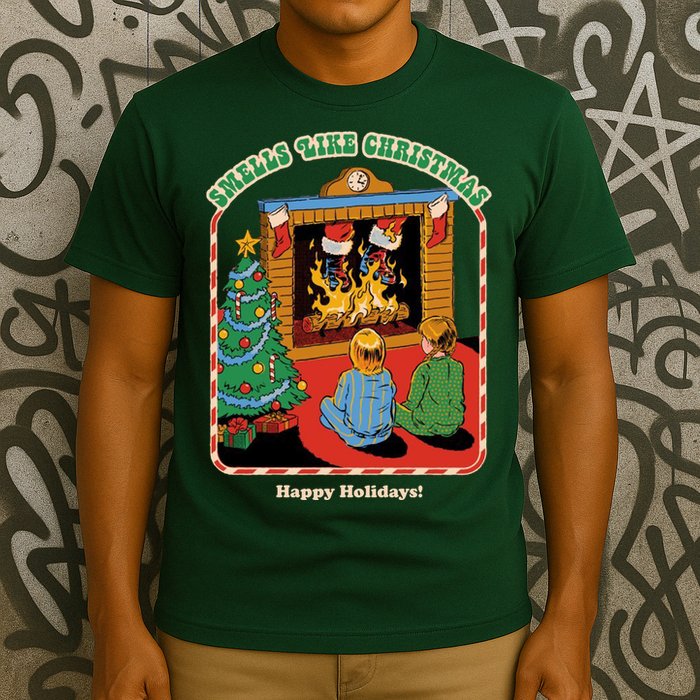 Smells Like Christmas Happy Holidays T-Shirt