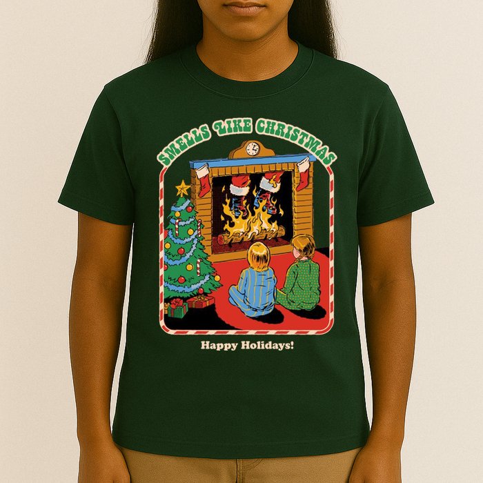 Smells Like Christmas Happy Holidays T-Shirt