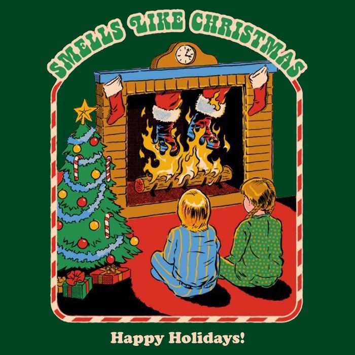 Smells Like Christmas Happy Holidays T-Shirt