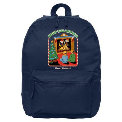 Smells Like Christmas Happy Holidays 16 in Basic Backpack