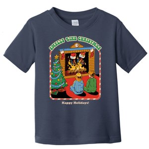 Smells Like Christmas Happy Holidays Toddler T-Shirt