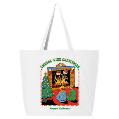 Smells Like Christmas Happy Holidays 25L Jumbo Tote