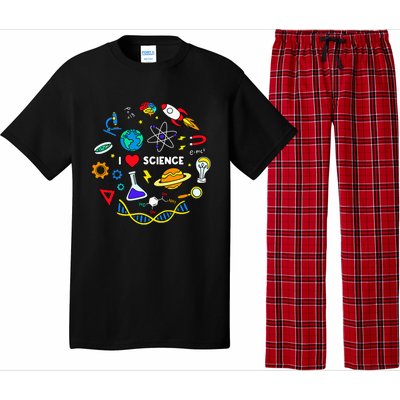 Science Lover Chemistry Biology Physics Love Science  Pajama Set