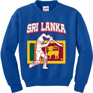 Sri Lanka Cricket 2024 Sri Lankan Cricket Kids Sweatshirt