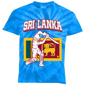 Sri Lanka Cricket 2024 Sri Lankan Cricket Kids Tie-Dye T-Shirt