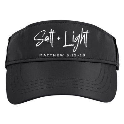 Salt Light Christmas Matthew 5 13 16Bible Christian Adult Drive Performance Visor