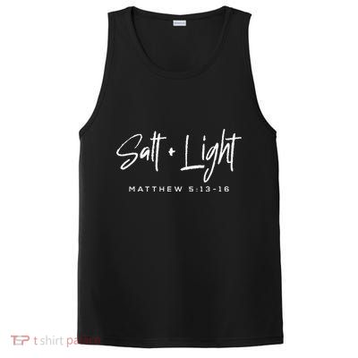 Salt Light Christmas Matthew 5 13 16Bible Christian PosiCharge Competitor Tank