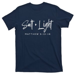 Salt Light Christmas Matthew 5 13 16Bible Christian T-Shirt