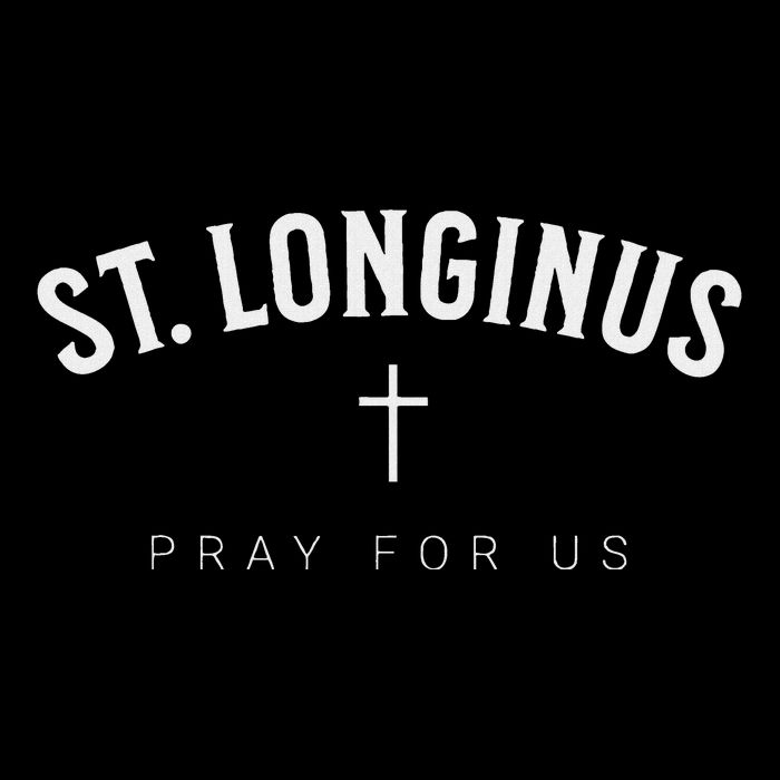 St. Longinus Catholic Christian Saint 7-Panel Snapback Hat