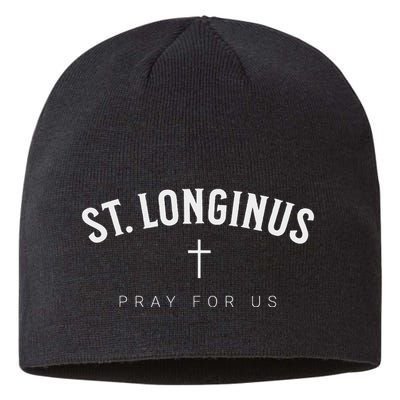 St. Longinus Catholic Christian Saint Sustainable Beanie