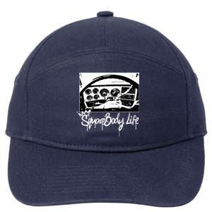 Squarebody Life C10 Classic Truck Squarebody Nation 7-Panel Snapback Hat