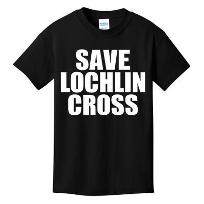 Save Lochlin Cross Kids T-Shirt