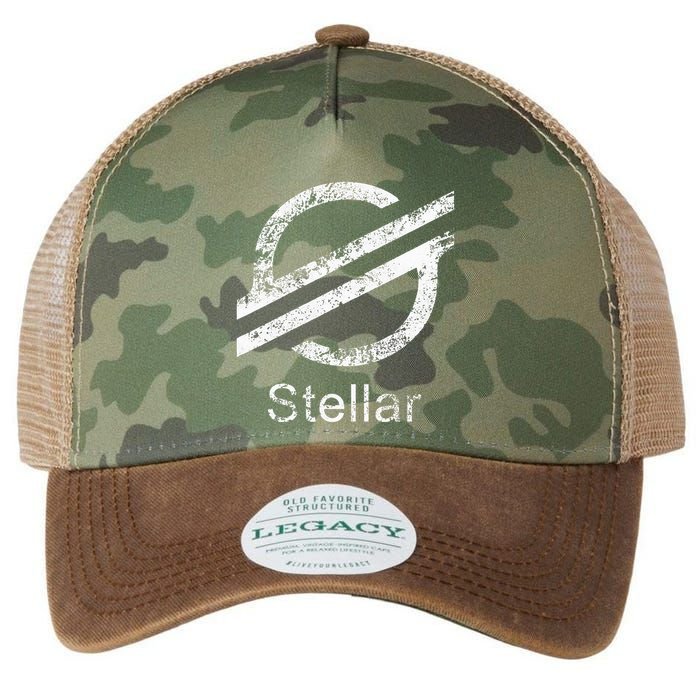 Stellar Lumens Crypto Xlm Token Decentralized Blockchain Legacy Tie Dye Trucker Hat