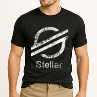 Stellar Lumens Crypto Xlm Token Decentralized Blockchain Cooling Performance Crew T-Shirt