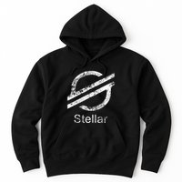 Stellar Lumens Crypto Xlm Token Decentralized Blockchain Hoodie