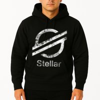 Stellar Lumens Crypto Xlm Token Decentralized Blockchain Hoodie