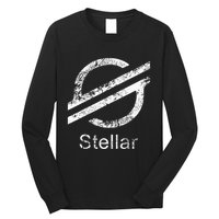 Stellar Lumens Crypto Xlm Token Decentralized Blockchain Long Sleeve Shirt