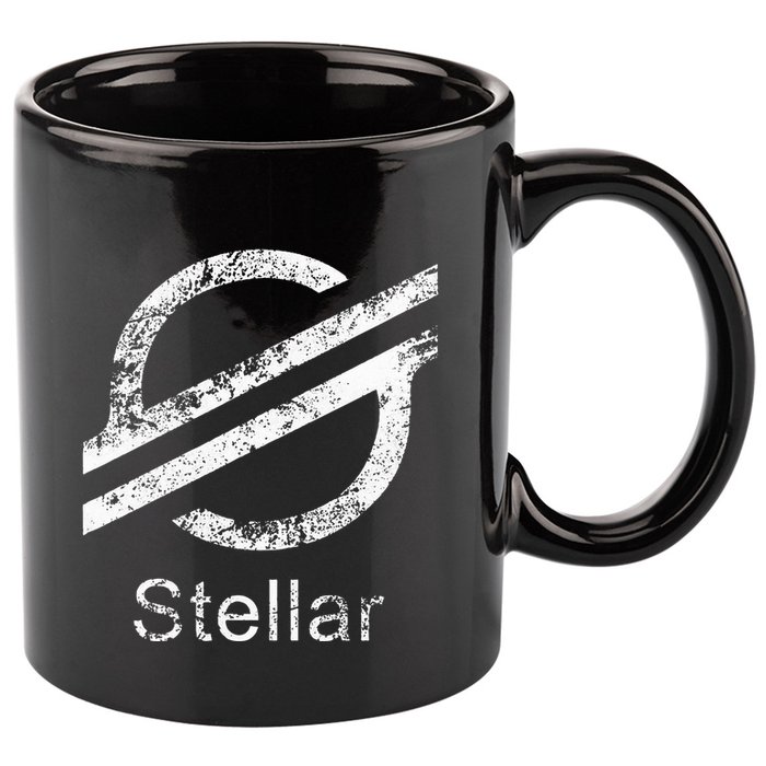 Stellar Lumens Crypto Xlm Token Decentralized Blockchain 11oz C Handle Ceramic Mug