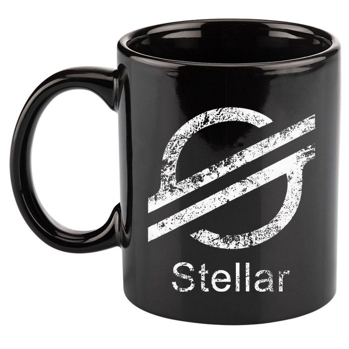 Stellar Lumens Crypto Xlm Token Decentralized Blockchain 11oz C Handle Ceramic Mug