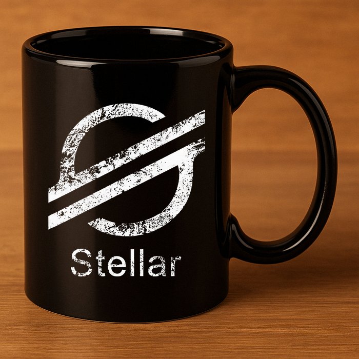 Stellar Lumens Crypto Xlm Token Decentralized Blockchain 11oz C Handle Ceramic Mug