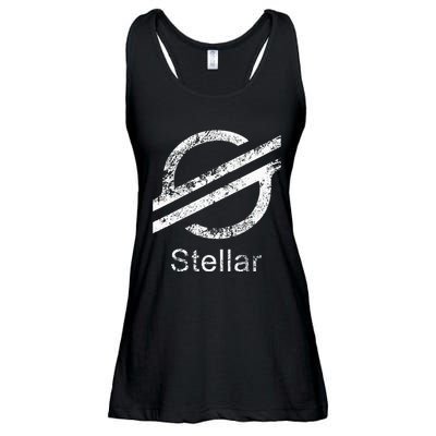 Stellar Lumens Crypto Xlm Token Decentralized Blockchain Ladies Essential Flowy Tank