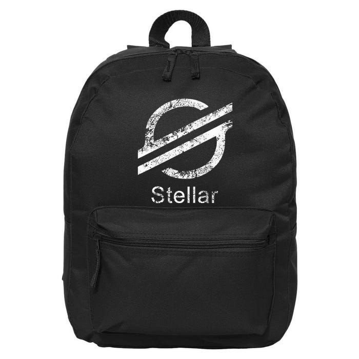 Stellar Lumens Crypto Xlm Token Decentralized Blockchain 16 in Basic Backpack
