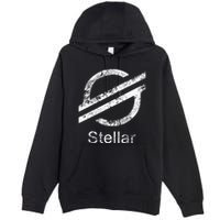 Stellar Lumens Crypto Xlm Token Decentralized Blockchain Premium Pullover Hoodie