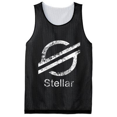 Stellar Lumens Crypto Xlm Token Decentralized Blockchain Mesh Reversible Basketball Jersey Tank