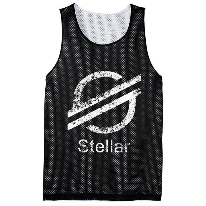 Stellar Lumens Crypto Xlm Token Decentralized Blockchain Mesh Reversible Basketball Jersey Tank