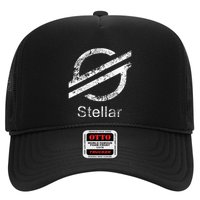 Stellar Lumens Crypto Xlm Token Decentralized Blockchain Trucker Hat