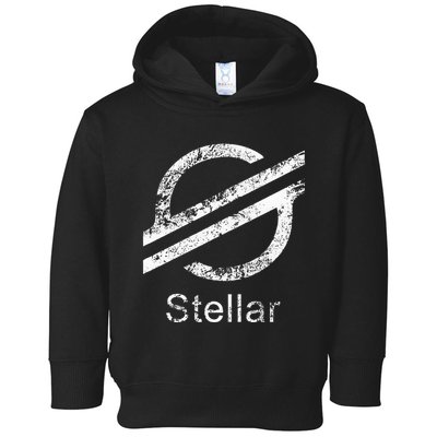Stellar Lumens Crypto Xlm Token Decentralized Blockchain Toddler Hoodie