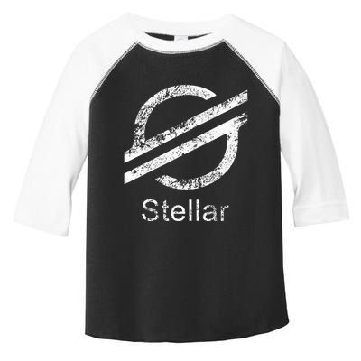 Stellar Lumens Crypto Xlm Token Decentralized Blockchain Toddler Fine Jersey T-Shirt