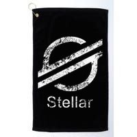 Stellar Lumens Crypto Xlm Token Decentralized Blockchain Golf Towel