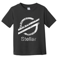 Stellar Lumens Crypto Xlm Token Decentralized Blockchain Toddler T-Shirt